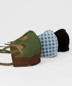 Hudson Jeans Face Mask (3 Pack) Women's