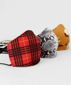 Hudson Jeans Face Mask (3 Pack) Women's