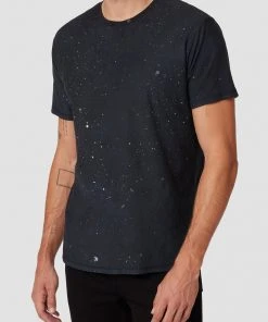 Hudson Jeans Anderson Reversed Elongated Tee Men's 11 Hudson Jeans Anderson Reversed Elongated Tee Men's