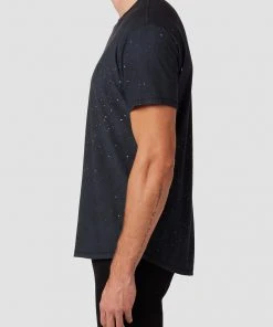 Hudson Jeans Anderson Reversed Elongated Tee Men's 12 Hudson Jeans Anderson Reversed Elongated Tee Men's