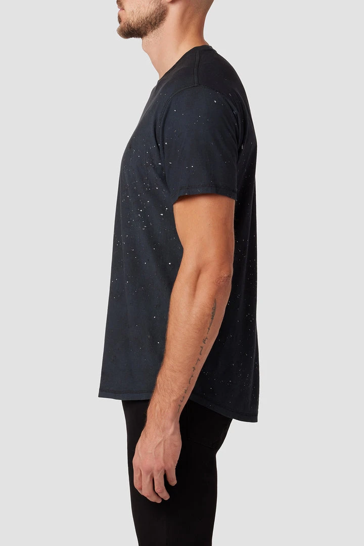 Hudson Jeans Anderson Reversed Elongated Tee Men's 6 Hudson Jeans Anderson Reversed Elongated Tee Men's