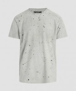 Hudson Jeans Anderson Reversed Elongated Tee