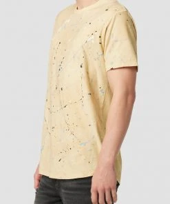 Hudson Jeans Men's Anderson Reversed Elongated Tee