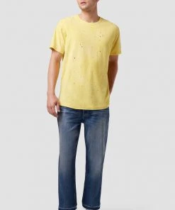 Hudson Jeans Anderson Reversed Elongated Tee