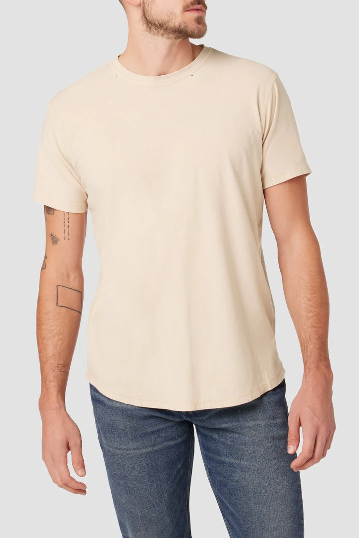 Hudson Jeans Anderson Reversed Elongated Tee Men's 5 Hudson Jeans Anderson Reversed Elongated Tee Men's