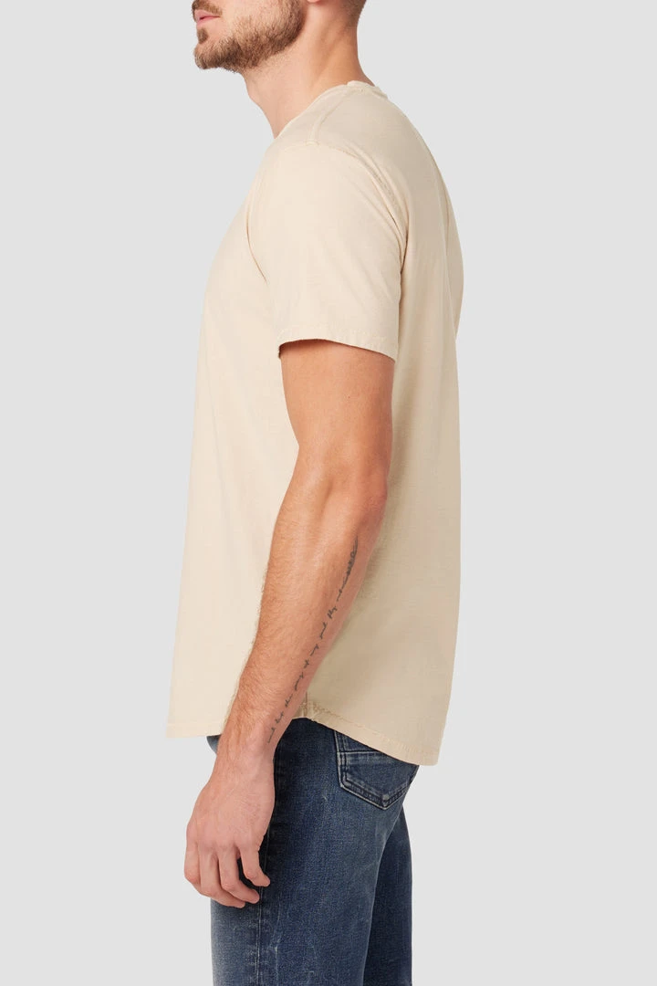 Hudson Jeans Anderson Reversed Elongated Tee Men's 6 Hudson Jeans Anderson Reversed Elongated Tee Men's