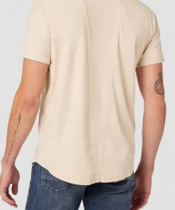 Hudson Jeans Anderson Reversed Elongated Tee Men's 14 Hudson Jeans Anderson Reversed Elongated Tee Men's