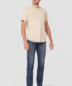 Hudson Jeans Anderson Reversed Elongated Tee Men's 16 Hudson Jeans Anderson Reversed Elongated Tee Men's