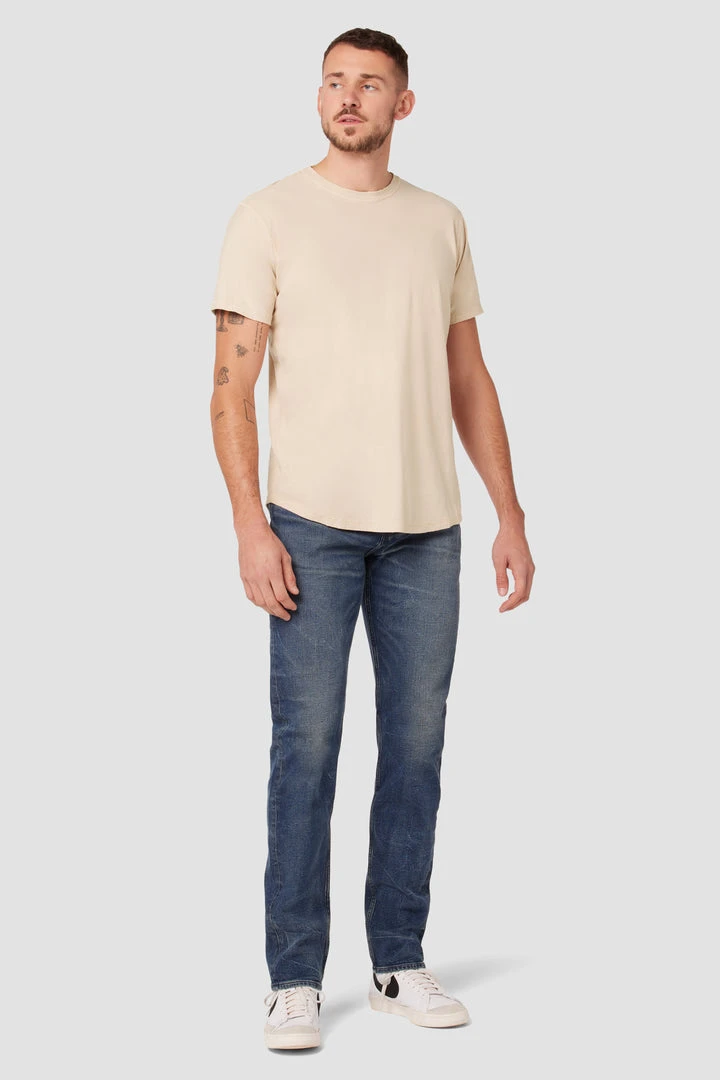 Hudson Jeans Anderson Reversed Elongated Tee Men's 9 Hudson Jeans Anderson Reversed Elongated Tee Men's