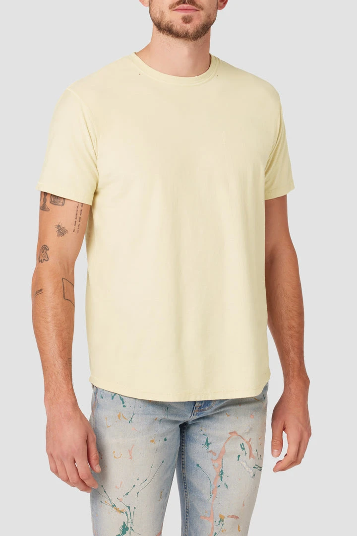 Hudson Jeans Anderson Reversed Elongated Tee 5 Hudson Jeans Anderson Reversed Elongated Tee