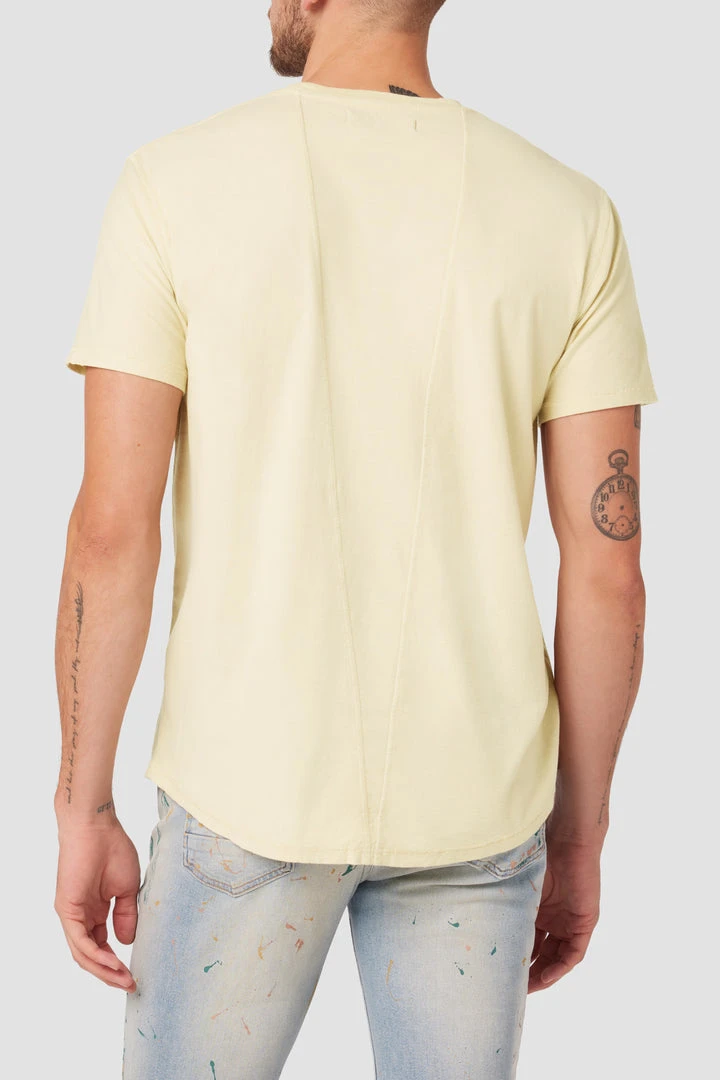 Hudson Jeans Anderson Reversed Elongated Tee 7 Hudson Jeans Anderson Reversed Elongated Tee