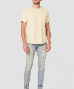 Hudson Jeans Anderson Reversed Elongated Tee 16 Hudson Jeans Anderson Reversed Elongated Tee