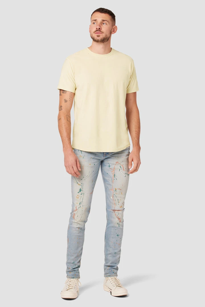 Hudson Jeans Anderson Reversed Elongated Tee 9 Hudson Jeans Anderson Reversed Elongated Tee