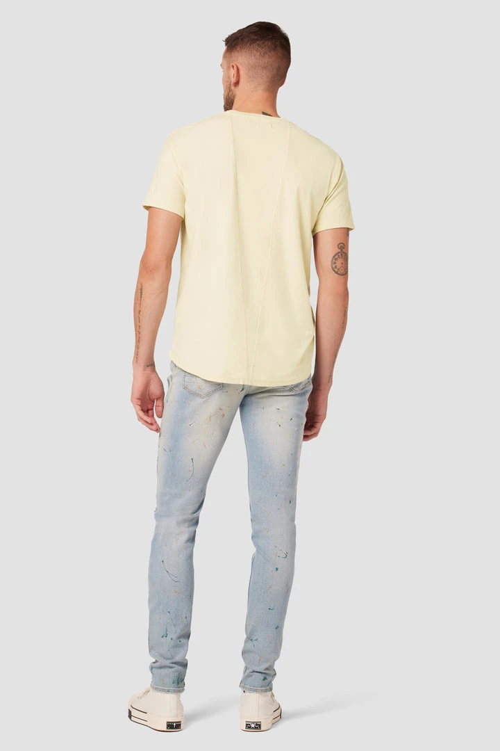 Hudson Jeans Anderson Reversed Elongated Tee 10 Hudson Jeans Anderson Reversed Elongated Tee