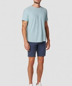 Hudson Jeans Anderson Reversed Elongated Tee 15 Hudson Jeans Anderson Reversed Elongated Tee