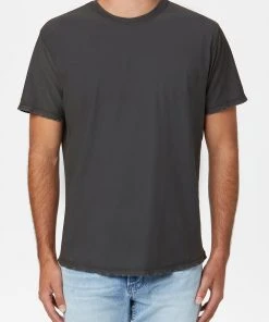 Hudson Jeans Anderson Reversed Elongated Tee