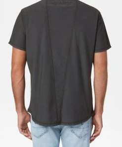 Hudson Jeans Anderson Reversed Elongated Tee