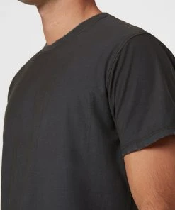 Hudson Jeans Anderson Reversed Elongated Tee