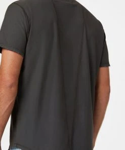 Hudson Jeans Anderson Reversed Elongated Tee