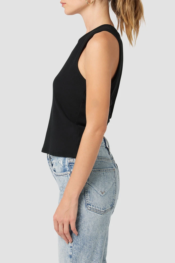 Hudson Jeans Twist Back Tank Women's 6 Hudson Jeans Twist Back Tank Women's