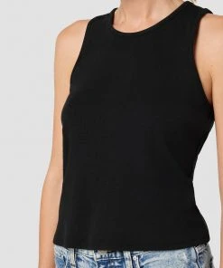 Hudson Jeans Twist Back Tank Women's 12 Hudson Jeans Twist Back Tank Women's