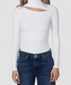 Hudson Jeans Cut Out Bodysuit Women's 10 Hudson Jeans Cut Out Bodysuit Women's