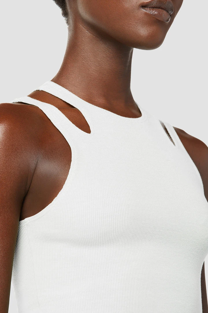Hudson Jeans Cut Out Tank Women's 8 Hudson Jeans Cut Out Tank Women's