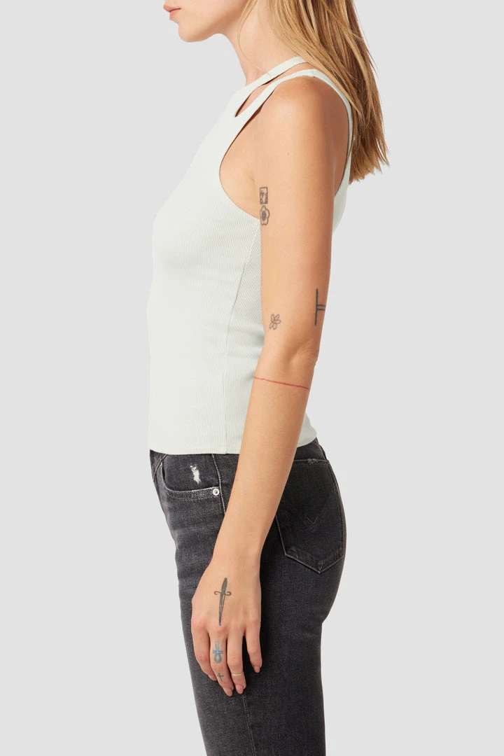 Hudson Jeans Cut Out Tank Women's 6 Hudson Jeans Cut Out Tank Women's