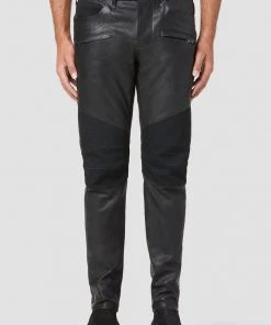 Hudson Jeans Blinder Biker V2 Skinny Leather Pant