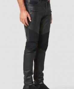 Hudson Jeans Blinder Biker V2 Skinny Leather Pant