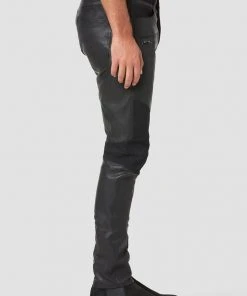 Hudson Jeans Blinder Biker V2 Skinny Leather Pant