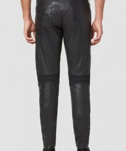 Hudson Jeans Blinder Biker V2 Skinny Leather Pant