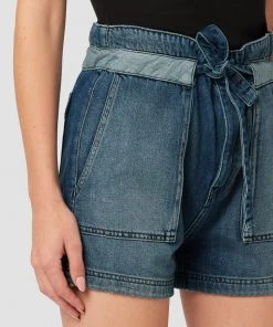 Hudson Jeans Women's Belted Cinched Waist Short 16 Hudson Jeans Women's Belted Cinched Waist Short