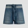 Hudson Jeans Women's Belted Cinched Waist Short
