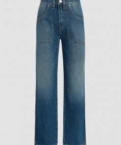 Hudson Jeans Women's Remi High-Rise Elastic Waist Straight Ankle Jean