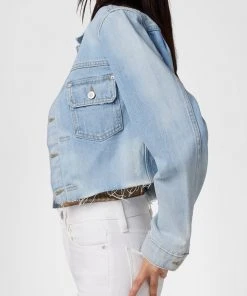 Hudson Jeans Women's Lola Shrunken Jacket 12 Hudson Jeans Women's Lola Shrunken Jacket