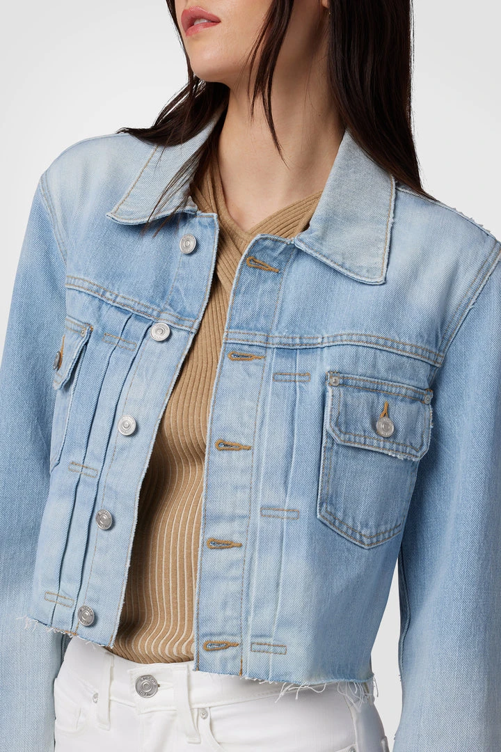 Hudson Jeans Women's Lola Shrunken Jacket 8 Hudson Jeans Women's Lola Shrunken Jacket