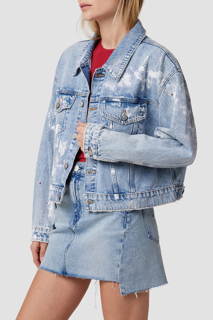 Hudson Jeans Women's Brea Swing Trucker Jacket 6 Hudson Jeans Women's Brea Swing Trucker Jacket