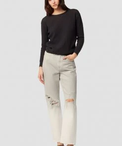 Hudson Jeans Jade High-Rise Straight Loose Fit Jean