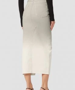 Hudson Jeans High-Rise Reconstructed Pencil Skirt Women's