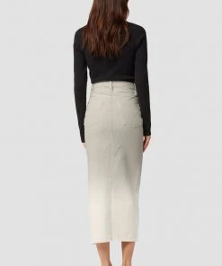 Hudson Jeans High-Rise Reconstructed Pencil Skirt Women's