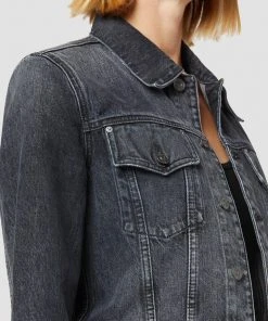 Hudson Jeans Gia Cropped Classic Trucker Women's