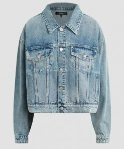 Hudson Jeans Women's Brea Swing Trucker Jacket