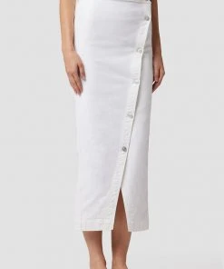 Hudson Jeans Asymmetrical Front Pencil Skirt