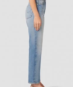 Hudson Jeans Women's Jade High-Rise Straight Leg Jean