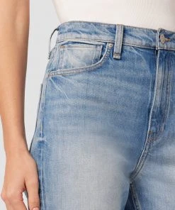 Hudson Jeans Women's Jade High-Rise Straight Leg Jean