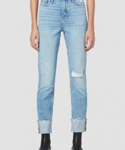 Hudson Jeans Holly High-Rise Straight Ankle Jean