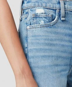 Hudson Jeans Holly High-Rise Straight Ankle Jean