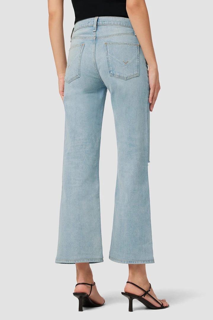 Hudson Jeans Rosie High-Rise Wide Leg Ankle Jean 7 Hudson Jeans Rosie High-Rise Wide Leg Ankle Jean