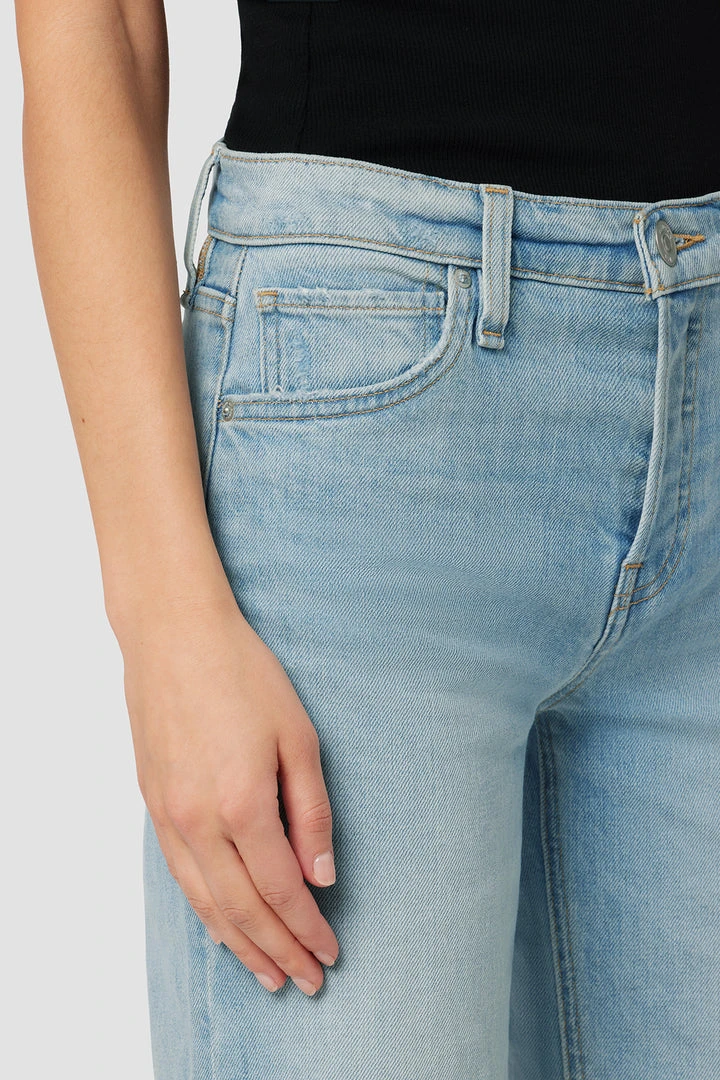 Hudson Jeans Rosie High-Rise Wide Leg Ankle Jean 8 Hudson Jeans Rosie High-Rise Wide Leg Ankle Jean